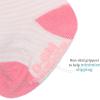 Fruit of the Loom Baby 14-Pack Grow & Fit Flex Zones Cotton Stretch Socks – Unisex, Girls, Boys(Pink Stripe)