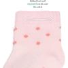 Fruit of the Loom Baby 14-Pack Grow & Fit Flex Zones Cotton Stretch Socks – Unisex, Girls, Boys(Pink Stripe)