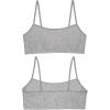 Fruit of the Loom Big Girls Training Bra(White/Grey/Nude/Black/Blush Rose)
