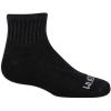 Fruit of the Loom Boys’ Dual Defense Ankle Socks (10 Pack)(Black)