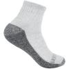 Fruit of the Loom Boys’ Dual Defense Ankle Socks (10 Pack)(Grey)