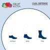 Fruit of the Loom Boys’ Dual Defense Ankle Socks (10 Pack)(White)