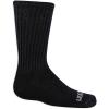 Fruit of the Loom Boys’ Dual Defense Crew Socks (10 Pack)(Black)