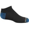 Fruit of the Loom Boys’ Dual Defense No Show Socks (10 Pack)(Black)
