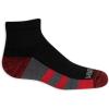 Fruit of the Loom Boys’ Durable Cushion Ankles Socks (10 Pack)(Black)