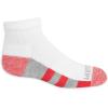 Fruit of the Loom Boys’ Durable Cushion Ankles Socks (10 Pack)(White (10-pack))
