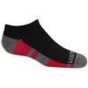 Fruit of the Loom Boys’ Lightweight No Show Socks (10 Pack)(Black)