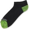 Fruit of the Loom Boys’ Lightweight No Show Socks (10 Pack)(Black Assort)