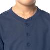 Fruit of the Loom Boys’ Long Sleeve Jersey Henley Top and Fleece Pant Sleep Pajama Set(Navy/Camo)