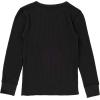 Fruit of the Loom Boys Premium 2-Pack Thermal Waffle Crew Top(Black/Heather Greystone)