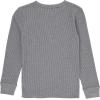 Fruit of the Loom Boys Premium 2-Pack Thermal Waffle Crew Top(Heather Greystone/Natural)