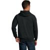 Fruit of the Loom Eversoft Fleece Hoodies, Pullover & Full Zip, Moisture Wicking & Breathable, Sizes S-4X(2 Pack – Black Heather/Dark Green)