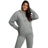 Fruit of the Loom Eversoft Fleece Hoodies, Pullover & Full Zip, Moisture Wicking & Breathable, Sizes S-4X(2 Pack – Black/Grey Heather)