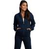 Fruit of the Loom Eversoft Fleece Hoodies, Pullover & Full Zip, Moisture Wicking & Breathable, Sizes S-4X(2 Pack – Black/Navy)