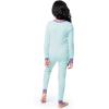 Fruit of the Loom Girls’ 4-Piece Tight Fit Pajama Set(Dahlia Purple)
