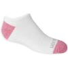 Fruit of the Loom Girls’ Everyday Lightweight Sports No Show Socks (10 Pack)(White)