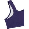 Fruit of the Loom Girls’ Multi Cotton Built-Up Stretch Sports Bra Available in 6 Packs(Blueberry/Black/Grey/White/Sand/Blush)