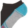 Fruit of the Loom Girls’ No Show 10 Pack Sock(Black)