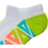 Fruit of the Loom Girls’ No Show 10 Pack Sock(White)