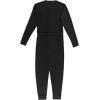Fruit of the Loom Girls’ Premium Union Suit(Black)