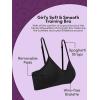 Fruit of the Loom Girls’ Soft and Smooth Training Bra(Deja Blue/Lt Nude/White)