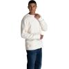 Fruit of the Loom Men’s Crafted Comfort Fleece Sweatshirts, Hoodies, & Sweatpants, Super Soft Cotton Blend, Sweatshirt – Sweet Cream, Medium