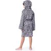 Fruit of the Loom Unisex Kids Fleece Robe(Cheetah)