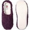 Fruit of the Loom Women’s Berber Slippers – Fuzzy Memory Foam, Lightweight Clog, Indoor/Outdoor, Zapatillas de Mujer(Grape)
