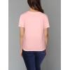 Fruit of the Loom Women’s Crafted Comfort™ Pima Cotton Short Sleeve T-shirts(Crew – 2 Pack – Navy/Sweetheart Pink)
