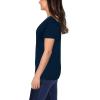 Fruit of the Loom Women’s Crafted Comfort™ Pima Cotton Short Sleeve T-shirts(Crew – Navy)