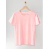 Fruit of the Loom Women’s Crafted Comfort™ Pima Cotton Short Sleeve T-shirts(Crew – Sweetheart Pink)