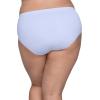 Fruit of the Loom Women’s Fit for Me Plus Size Assorted Seamless Brief Underwear, 10 Pack(Plus Size Brief – 10 Pack – Blue/Purple/Grey)