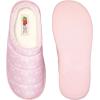 Fruit of the Loom Womens Slipper, Zapatos Cómodos Ditsy Floral, Clog, Indoor/Outdoor(Blush)