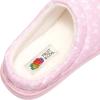Fruit of the Loom Womens Slipper, Zapatos Cómodos Ditsy Floral, Clog, Indoor/Outdoor(Blush)