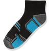 Fruit of the Loom boys Everyday Active Ankle Socks (12 Pack)(Black)