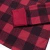 Fruit of the Loom boys Premium Thermal Waffle Underwear Set(Buffalo Check)