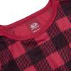 Fruit of the Loom boys Premium Thermal Waffle Underwear Set(Buffalo Check)