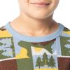 Fruit of the Loom boys Premium Thermal Waffle Underwear Set(Outdoor Geo)