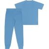 Fruit of the Loom boys Relaxing Comfort Loose Fit 2-piece Pajama Set(Urban Blue)