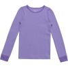 Fruit of the Loom girls Premium Thermal Waffle Underwear Set(Lavender/Purple)