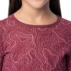Fruit of the Loom girls Premium Thermal Waffle Underwear Set(Topo Map)
