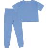 Fruit of the Loom girls Relaxing Comfort Loose Fit 2-piece Pajama Set(Urban Blue)