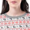 Fruit of the Loom womens Micro Waffle Premium Thermal Set(Fair Isle White)