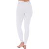 Fruit of the Loom womens Micro Waffle Thermal Bottom(White)