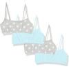 Fruit of the Loom Big Girls Training Bra(Superstar/Soft Blue)