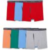 Fruit of the Loom Boys’ Boxer Briefs with Coolzone Fly(7 Pack – Assorted Colors)