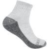Fruit of the Loom Boys’ Dual Defense Ankle Socks (10 Pack)(Grey)
