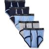 Fruit of the Loom Boys’ Tag Free Cotton Briefs (Assorted Colors)(Stripes and Solids)