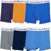 Fruit of the Loom Boys’ and Toddler Boxer Briefs, Tag Free & Breathable Underwear, Assorted Color Multipacks(6 Pack – Assorted Colors)