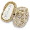 Fruit of the Loom Cozy Thermal Wrap Booties with Non-slip Grips for Baby Girls, Boys, Unisex -(Caramel)